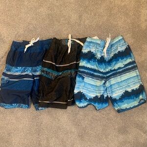 Lot of 3 Kanu Surf Swim Trunks Shorts, Sz Boys Youth Medium